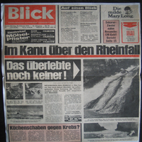 Blick-Schlagzeile vom 23. Februar 1976