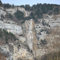 Der erste und der zweite Seerenbachfall